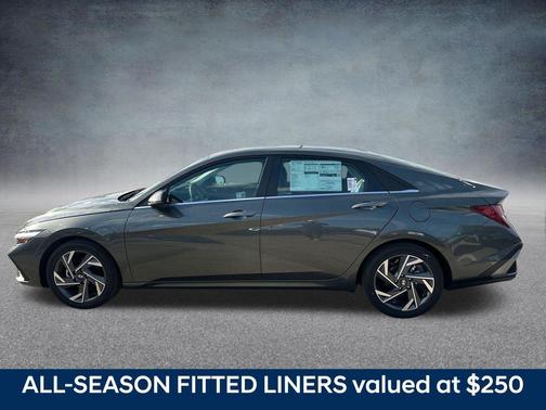 Amazon Gray 2025 Hyundai ELANTRA Limited