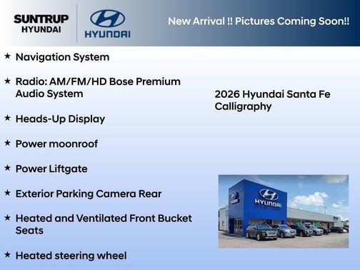 2026 Hyundai SANTA FE Calligraphy