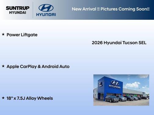 Gray 2026 Hyundai TUCSON SEL