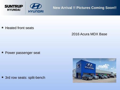 2016 Acura MDX 3.5L w/Technology Package