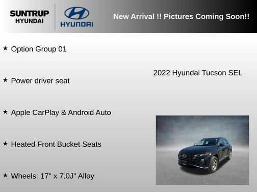 Phantom Black 2022 Hyundai TUCSON SEL