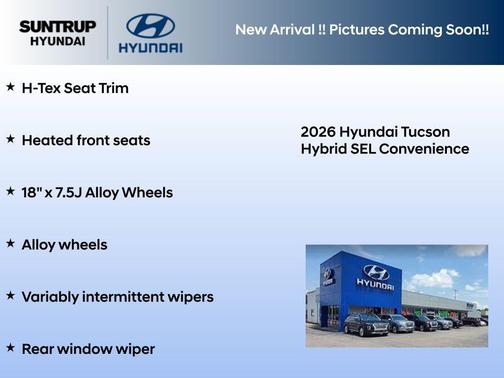 Gray 2026 Hyundai TUCSON Hybrid SEL Convenience