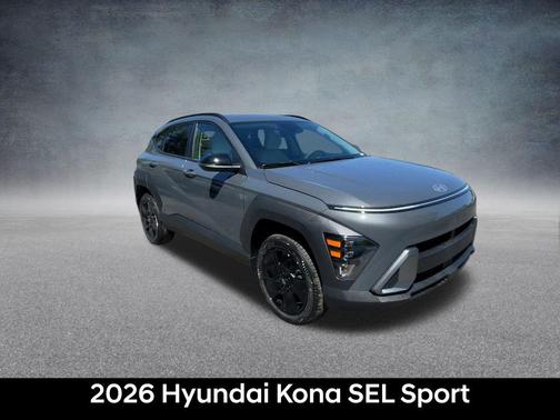 Ecotronic Gray Pearl 2026 Hyundai KONA SEL Sport