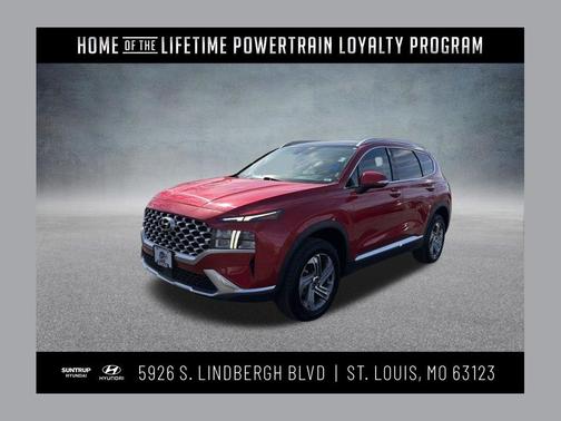 Calypso Red 2023 Hyundai SANTA FE SEL 2.4