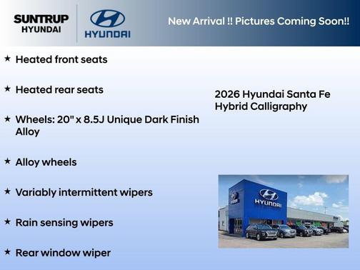 Ecotronic Gray 2026 Hyundai SANTA FE HEV Calligraphy