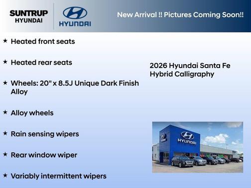 Ecotronic Gray 2026 Hyundai SANTA FE HEV Calligraphy