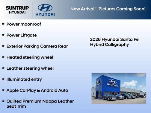Ecotronic Gray 2026 Hyundai SANTA FE HEV Calligraphy