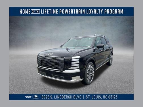 Abyss Black Pearl 2026 Hyundai Palisade Hybrid Calligraphy