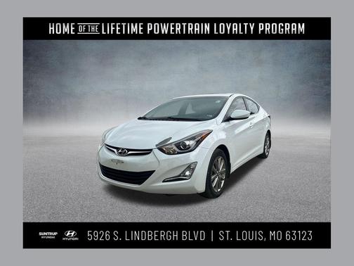 Quartz White Pearl 2015 Hyundai ELANTRA SE