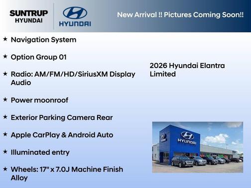 Abyss Black 2026 Hyundai ELANTRA Limited