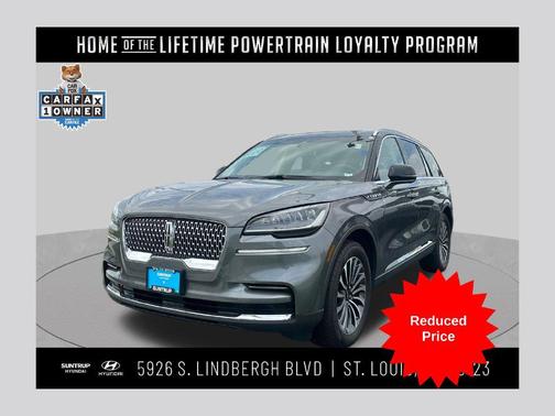 Gray Metallic 2023 Lincoln Aviator Reserve AWD
