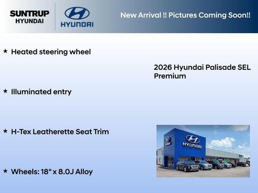 2026 Hyundai PALISADE SEL Premium