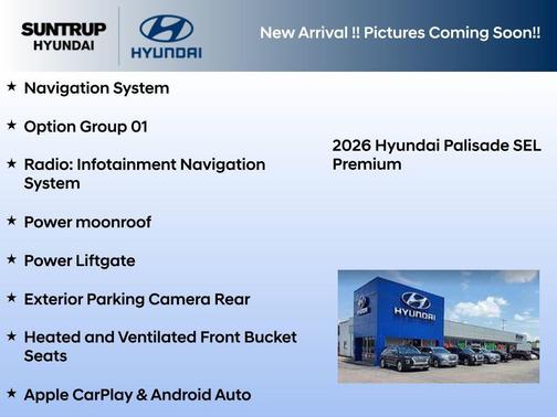 2026 Hyundai PALISADE SEL Premium