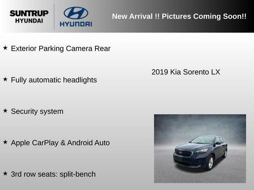 Blaze Blue 2019 Kia Sorento LX