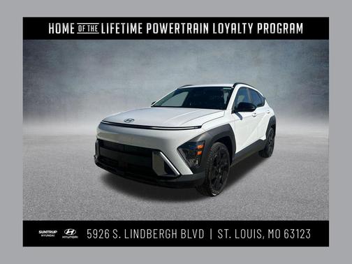Atlas White 2026 Hyundai KONA SEL Sport