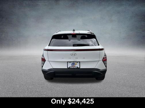 Atlas White 2026 Hyundai KONA SEL Sport