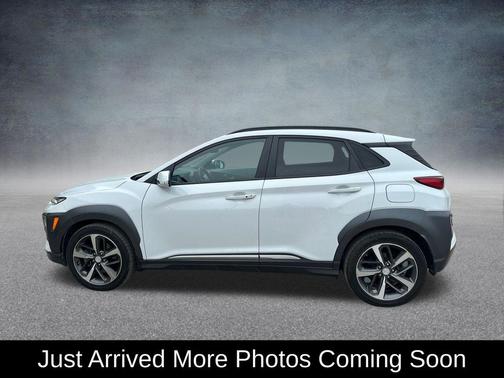 Chalk White 2020 Hyundai KONA Limited