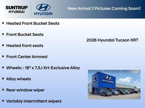 Ultimate Red 2026 Hyundai TUCSON XRT