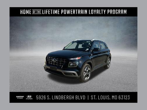 Onyx Black 2025 Hyundai VENUE SEL