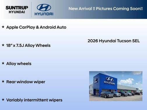 White Pearl 2026 Hyundai TUCSON SEL