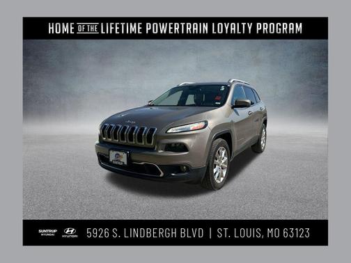 Light Brownstone Pearlcoat 2016 Jeep Cherokee Limited