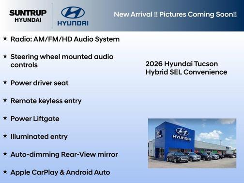 Ash 2026 Hyundai TUCSON Hybrid SEL Convenience