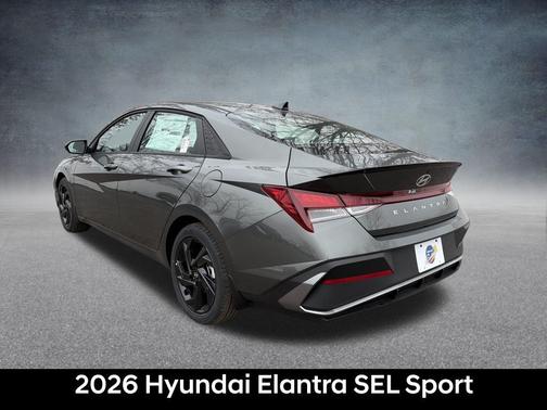 Amazon Gray 2026 Hyundai ELANTRA Sport