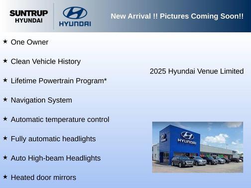 Ultimate Red 2025 Hyundai VENUE Limited