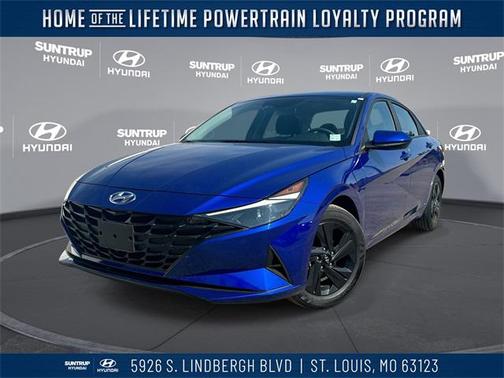 2023 Hyundai ELANTRA HEV Blue