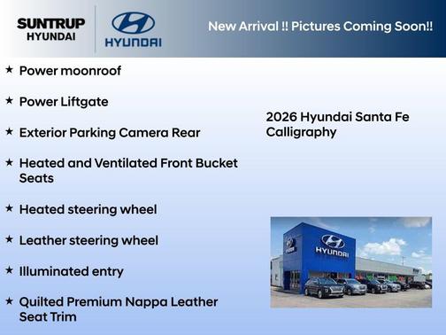 Gray 2026 Hyundai SANTA FE Calligraphy