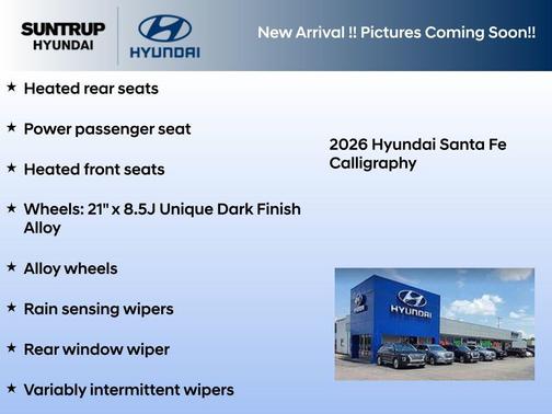 Gray 2026 Hyundai SANTA FE Calligraphy