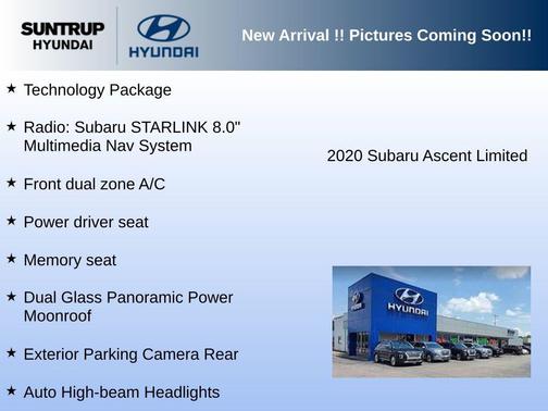 Cinnamon Brown Pearl 2020 Subaru Ascent Limited 7-Passenger