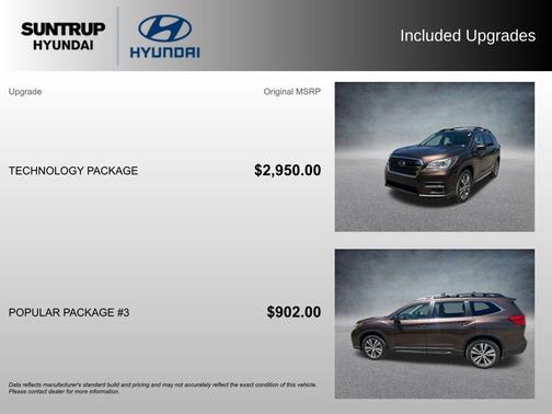Cinnamon Brown Pearl 2020 Subaru Ascent Limited 7-Passenger