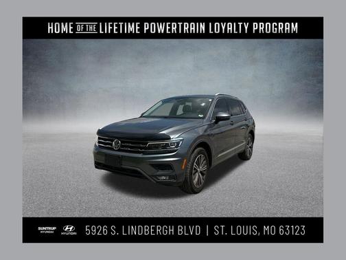 Platinum Gray Metallic 2020 Volkswagen Tiguan 2.0T SEL R-Line 4MOTION
