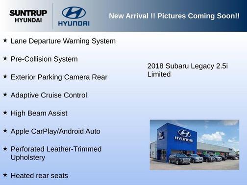 2018 Subaru Legacy Limited