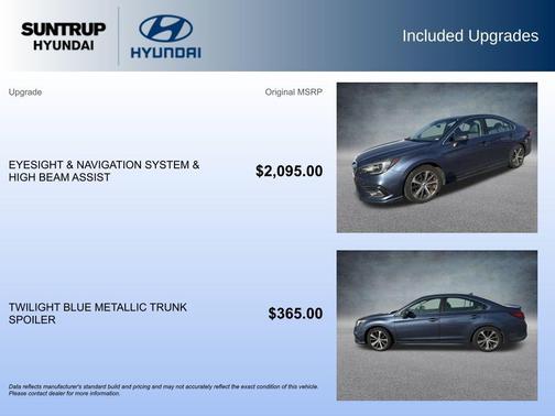 2018 Subaru Legacy Limited