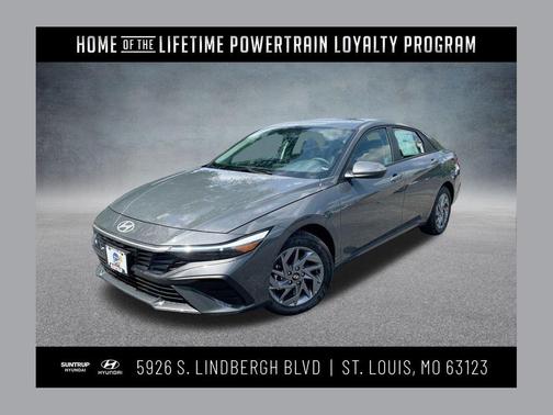 Ecotronic Gray 2025 Hyundai ELANTRA HEV Blue