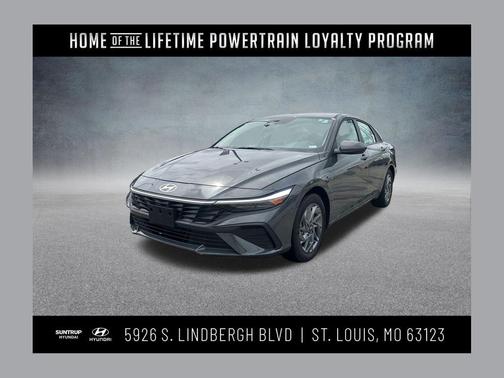 Ecotronic Gray 2025 Hyundai ELANTRA HEV Blue