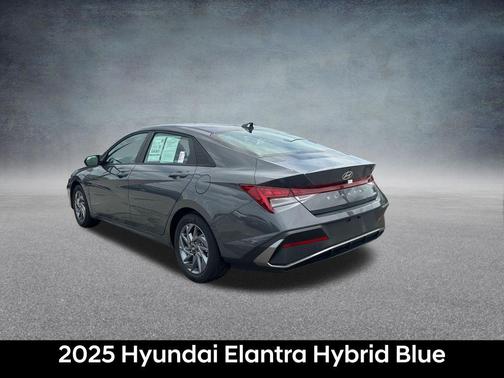 Ecotronic Gray 2025 Hyundai ELANTRA HEV Blue