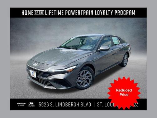 Ecotronic Gray 2025 Hyundai ELANTRA HEV Blue