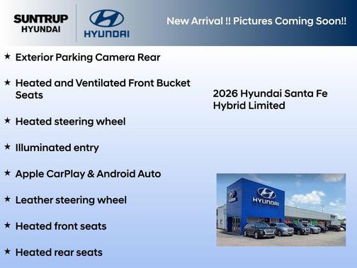Gray 2026 Hyundai SANTA FE Limited