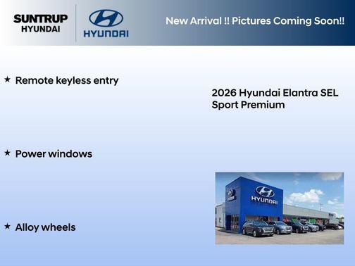 2026 Hyundai ELANTRA Sport