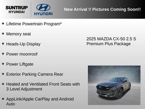 Machine Gray Metallic 2025 Mazda CX-50 2.5 S Premium Plus Package