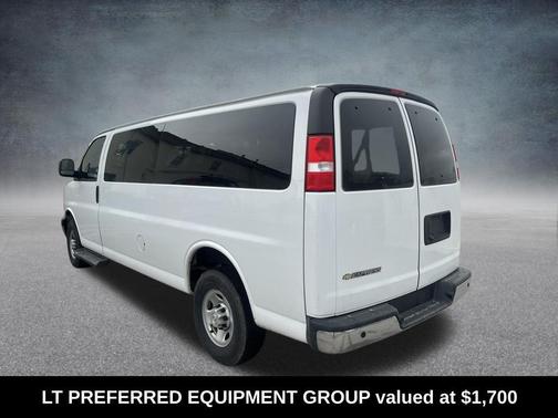 Summit White 2023 Chevrolet Express 3500 RWD 3500 Extended Wheelbase LT