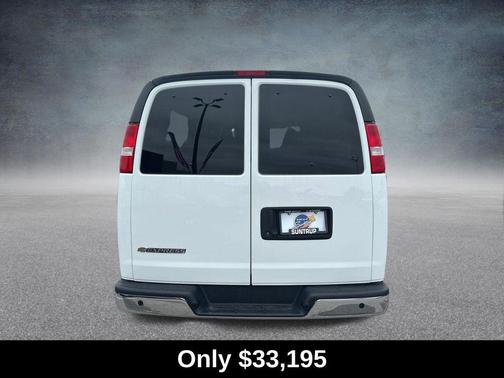 Summit White 2023 Chevrolet Express 3500 RWD 3500 Extended Wheelbase LT