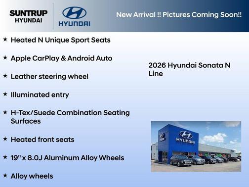 Transmission Blue 2026 Hyundai SONATA N Line