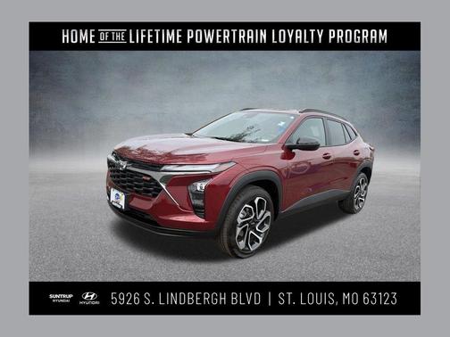 Crimson Metallic 2025 Chevrolet Trax FWD 2RS