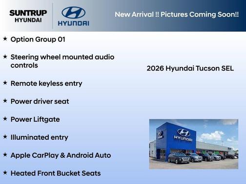 Phantom Black 2026 Hyundai TUCSON SEL