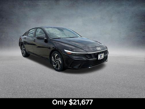Abyss Black 2025 Hyundai ELANTRA Sport