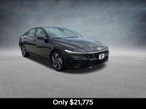 Abyss Black 2025 Hyundai ELANTRA Sport